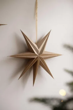Kremmerhuset Adventsstjerne Gull| Julestjerner