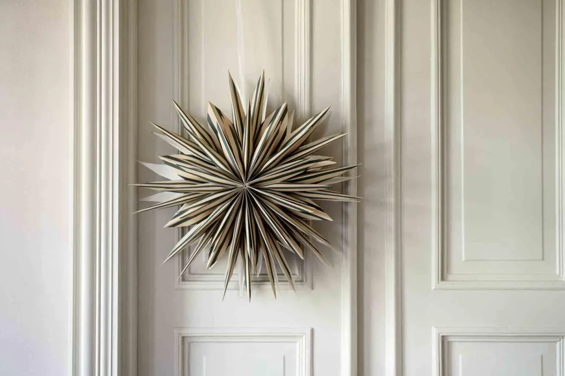 Kremmerhuset Adventsstjerne Stripe| Julestjerner