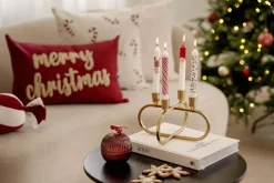 Kremmerhuset Adventstake Leona 28cm| Lysestaker|Julelys Og Lysestaker