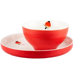 Kremmerhuset Asjett Dompap 21 cm| Servise|Juleservering