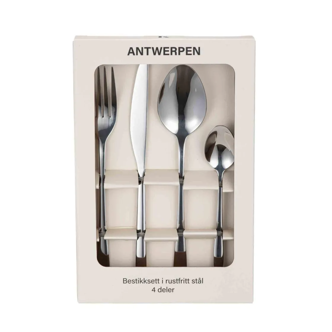 Kremmerhuset Bestikksett Antwerpen 4pk, sølv| Bestikk