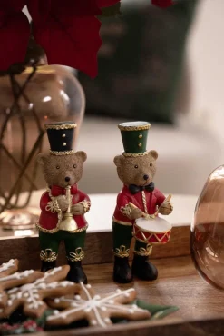 Kremmerhuset Bjørn med tromme| Julepynt