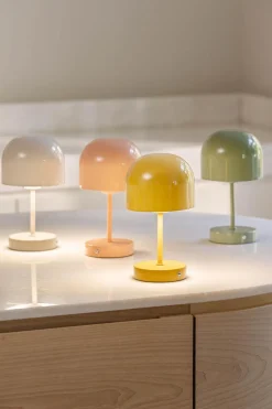 Kremmerhuset Bordlampe Napoli oppladbar 24 cm, dus rosa| Lamper