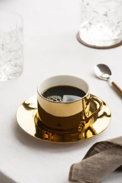 Kremmerhuset Cafesett Luksus kopp med skål| Krus|Servise