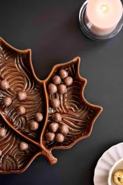 Kremmerhuset Dekorfat Lønneblad 30cm| Servering|Pynt