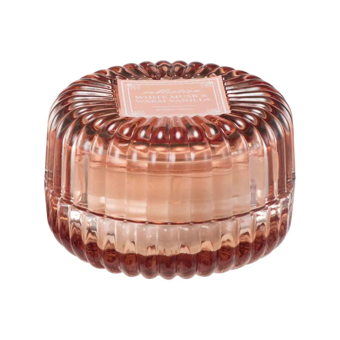 Kremmerhuset Duftlys krukke White Musk & Warm Vanilla| Duftlys