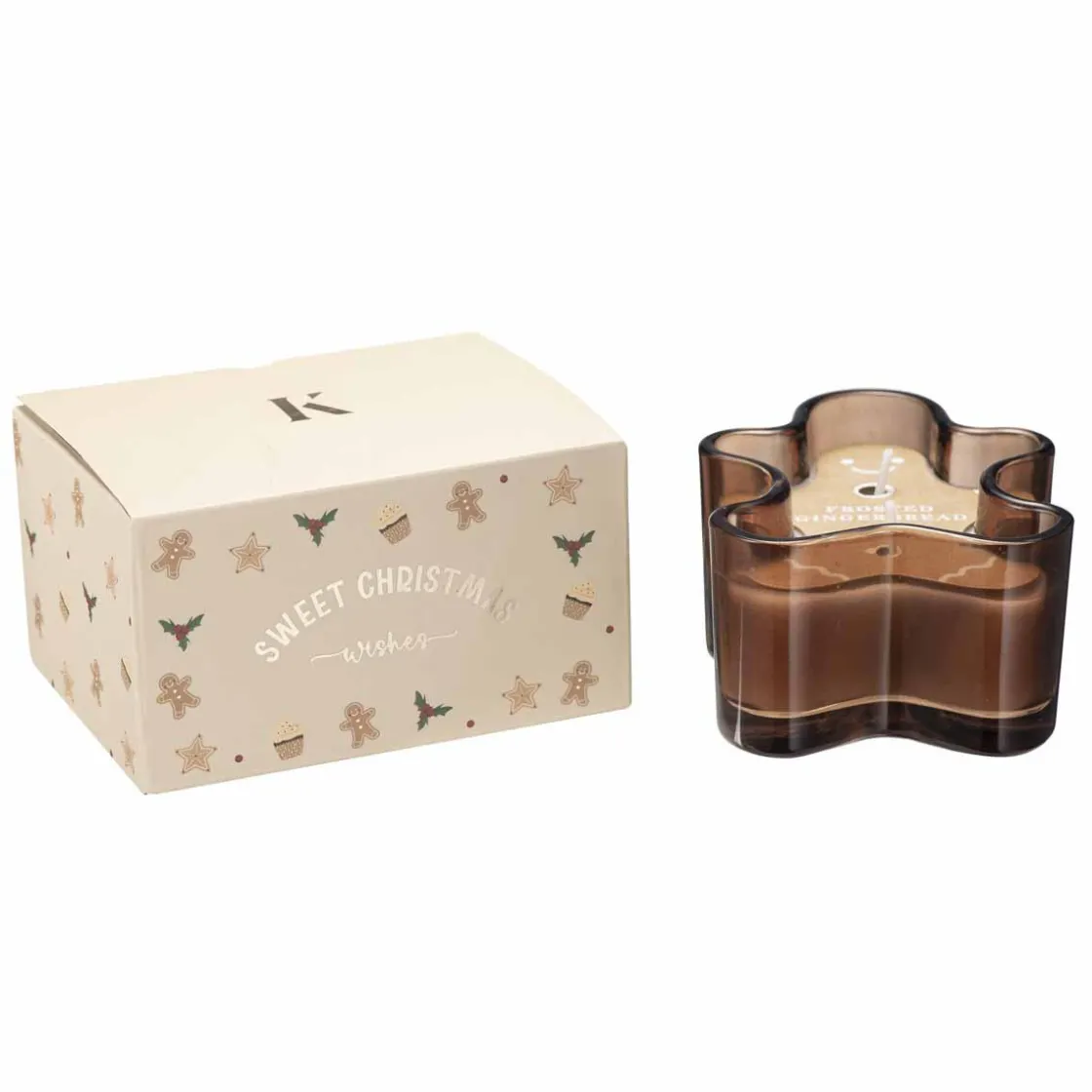 Kremmerhuset Duftlys pepperkakemann| Duftlys|Julelys Og Lysestaker