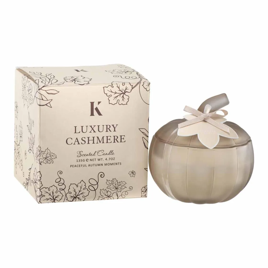 Kremmerhuset Duftlys Pumpkin Luxury Cashmere| Duftlys