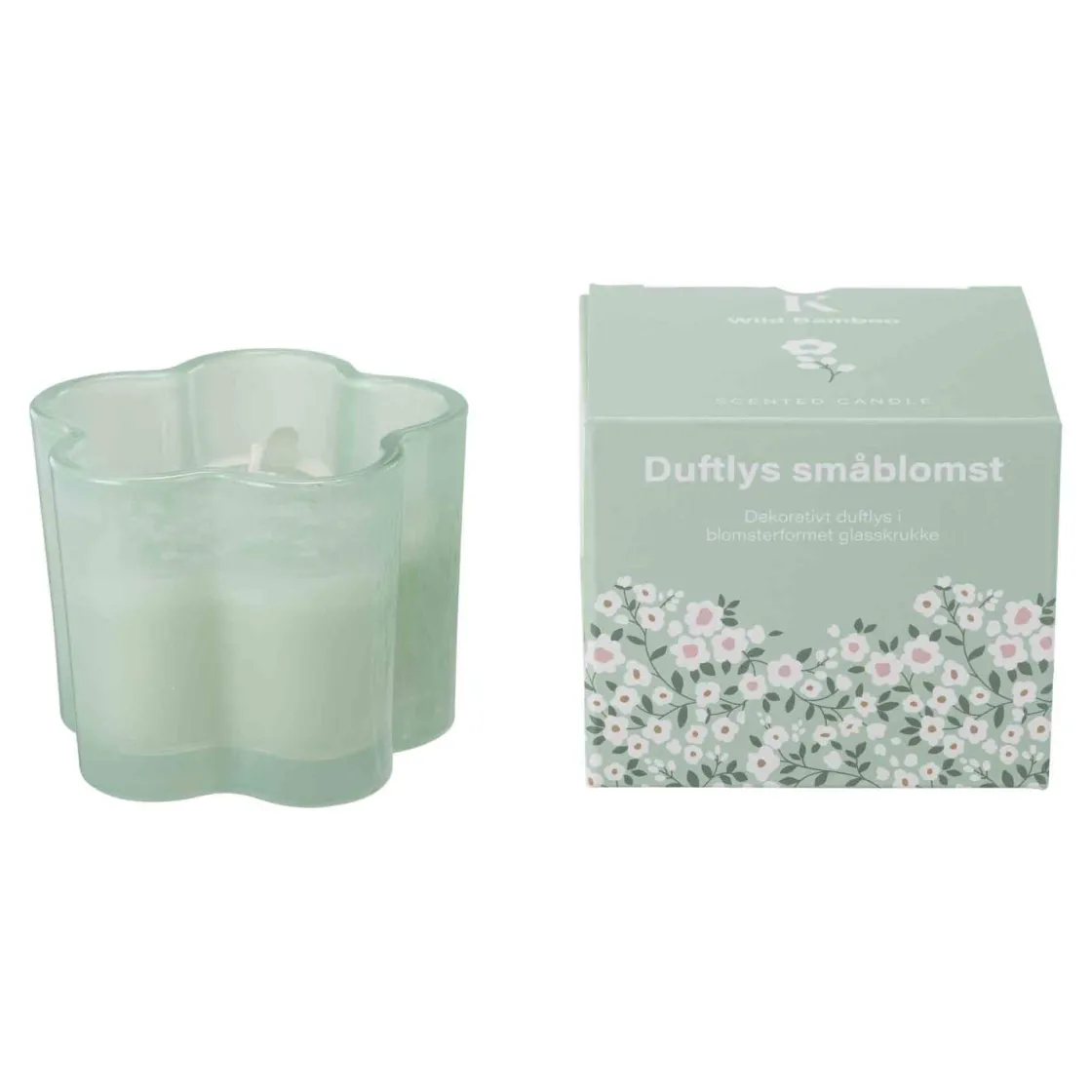 Kremmerhuset Duftlys småblomst Wild Bamboo| Duftlys