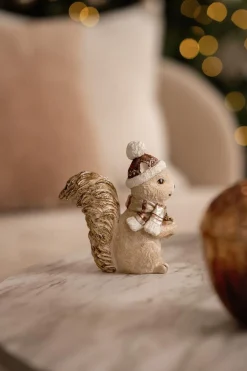 Kremmerhuset Ekorn Mateo 12 cm| Julepynt