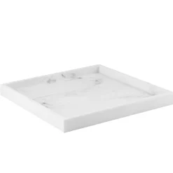 Kremmerhuset Fat marmor hvit 25x25cm| Baderomsartikler