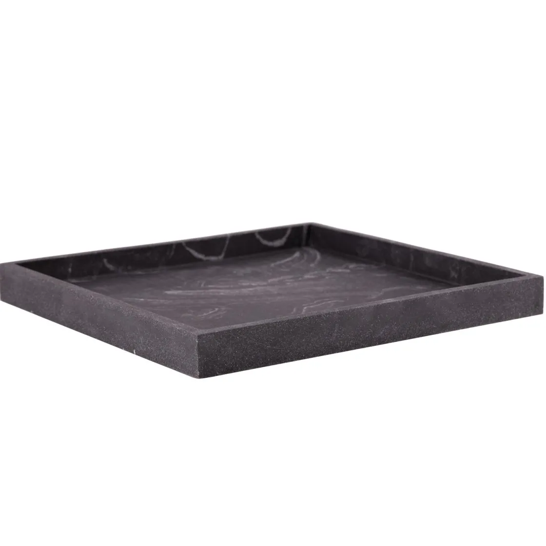 Kremmerhuset Fat marmor sort 25x25cm| Baderomsartikler