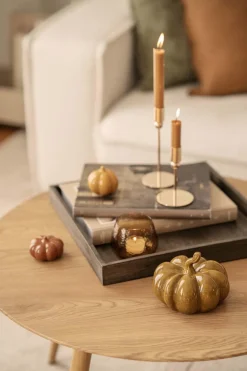 Kremmerhuset Figur Gresskar 11,5cm Oker| Pynt