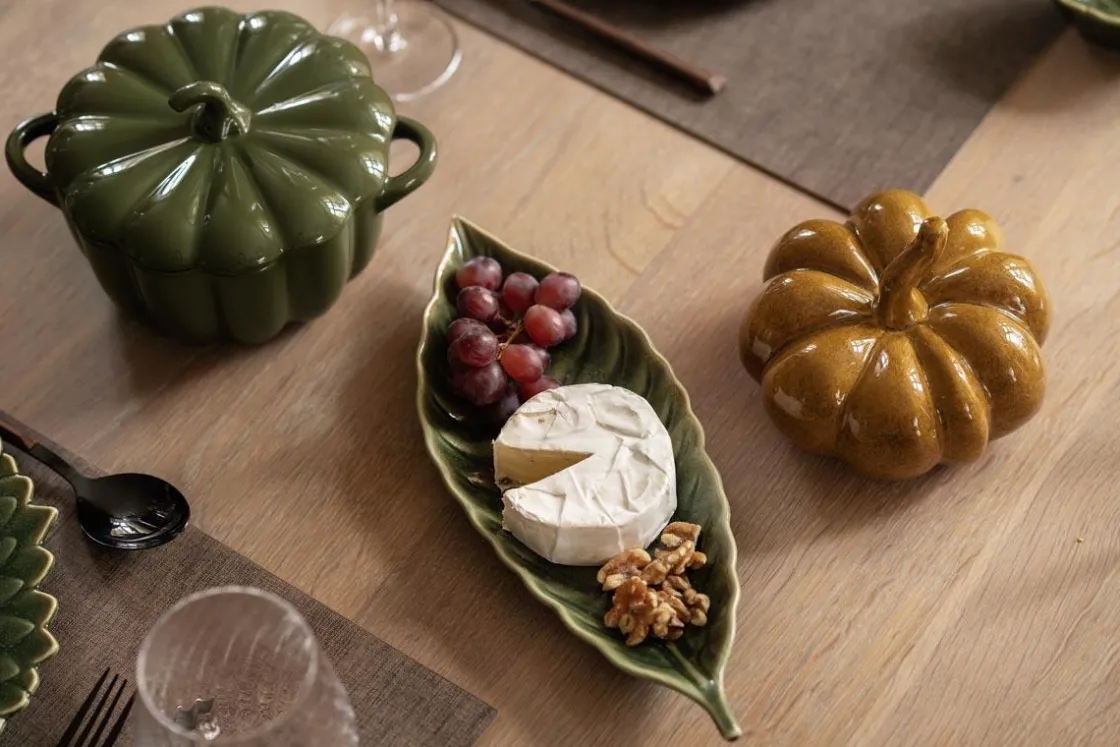 Kremmerhuset Figur Gresskar 11,5cm Oker| Pynt