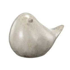 Kremmerhuset Fugl Lily 12,5 cm beige| Pynt