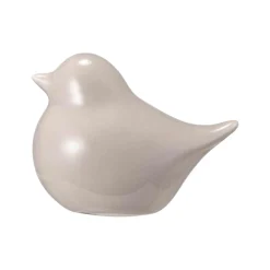 Kremmerhuset Fugl Lily 7 cm beige| Pynt