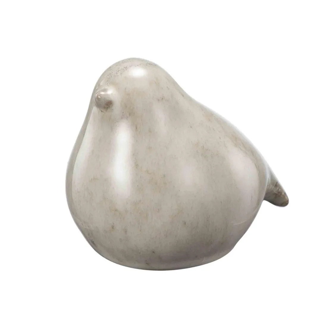 Kremmerhuset Fugl Luca 11,5 cm beige| Pynt