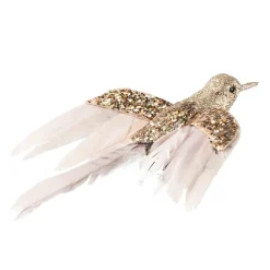 Kremmerhuset Fugl på klype kolibri| Julepynt|Julekuler