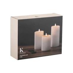 Kremmerhuset Gaveeske LED 4 pk| Ledlys|Kubbelys