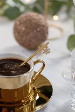 Kremmerhuset Gavepakke 4 skjeer snøfnugg| Bestikk|Juleservering