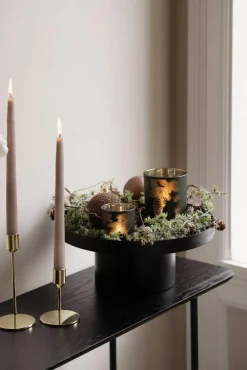 Kremmerhuset Girlander sedertre med snø| Kunstige Blomster|Juletrær Og Julegrønt