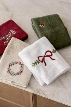 Kremmerhuset Gjestehåndkle julekvist 40x60 cm| Annen Tekstil|Juletekstil