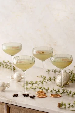 Kremmerhuset Glass Celine Coupe 4 pk| Glass|Gavetips