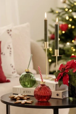 Kremmerhuset Glass julekule grønn| Glass|Juleservering