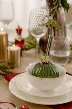 Kremmerhuset Glass julekule grønn| Glass|Juleservering