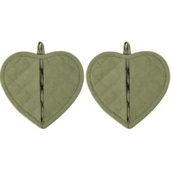 Kremmerhuset Gryteklut hjerte S/2| Annen Tekstil|Kjøkkentekstil