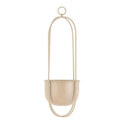 Kremmerhuset Hengepotte Singel 45 cm beige| Blomsterpotter Og Pidestaller