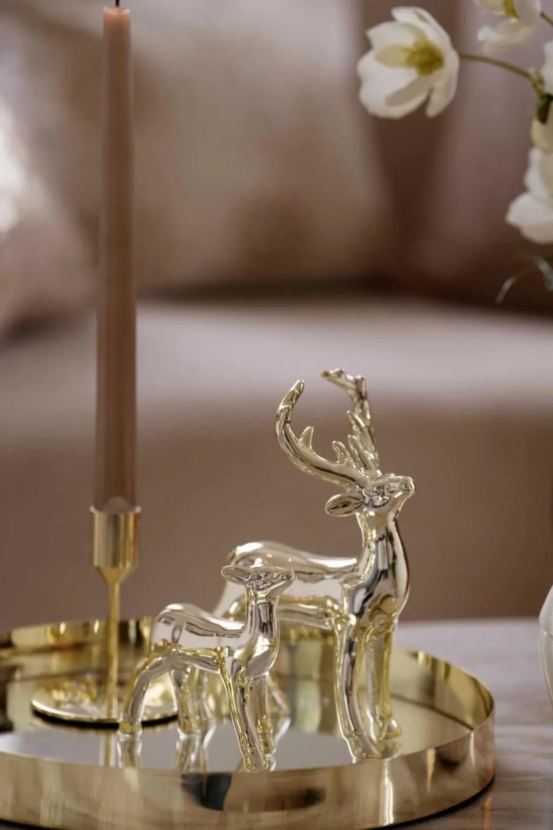 Kremmerhuset Hjort Shine 10,5cm| Julepynt