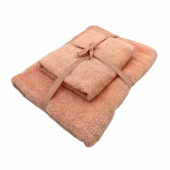 Kremmerhuset Håndklesett 2 pk, fersken| Annen Tekstil|Baderomsartikler