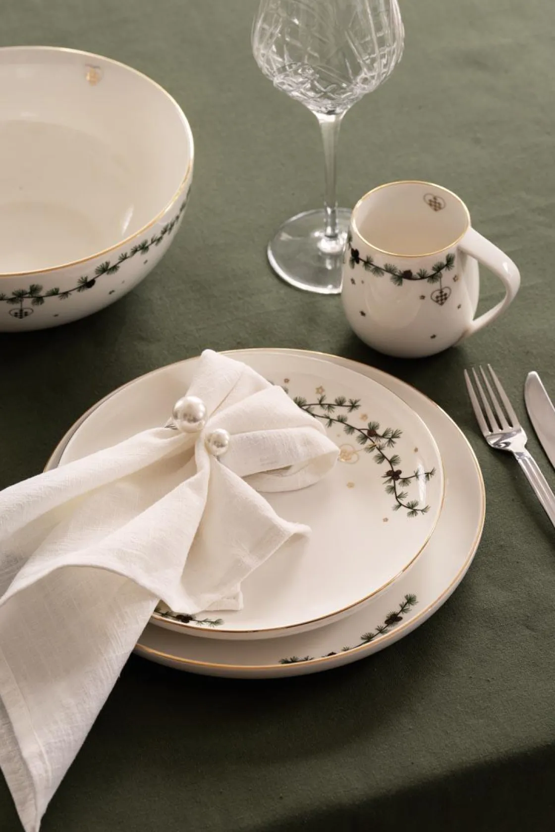 Kremmerhuset Holmen - Julehjerte Krus| Krus|Servise