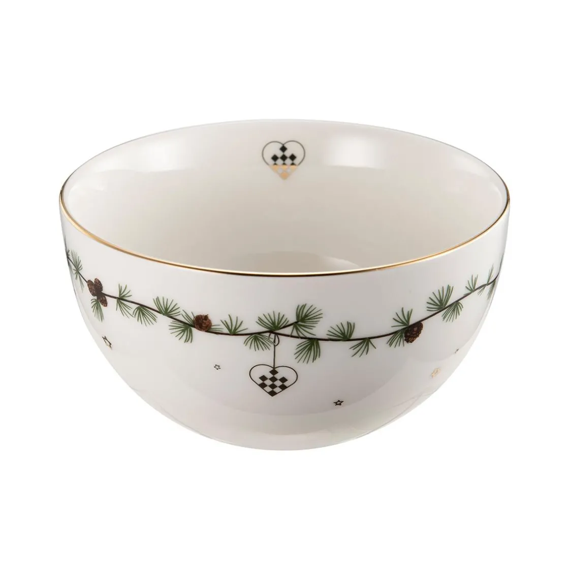 Kremmerhuset Holmen - Julehjerte Skål| Skåler|Servise