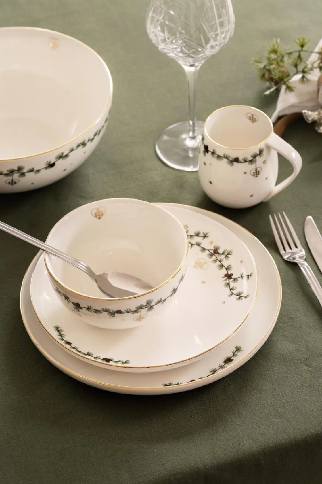 Kremmerhuset Holmen - Julehjerte Skål| Skåler|Servise