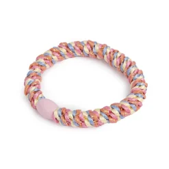 Kremmerhuset Hårstrikk Tuttifrutti rosa/blå/krem/perle| Hårstrikk