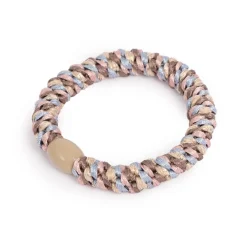 Kremmerhuset HårstrikkTuttifrutti grå/rosa/blå m/beige| Hårstrikk