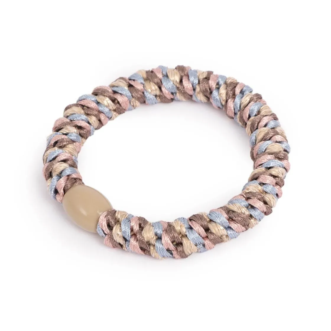 Kremmerhuset HårstrikkTuttifrutti grå/rosa/blå m/beige| Hårstrikk