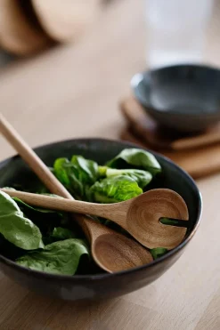 Kremmerhuset Iben salatbolle grønn-blå| Servering