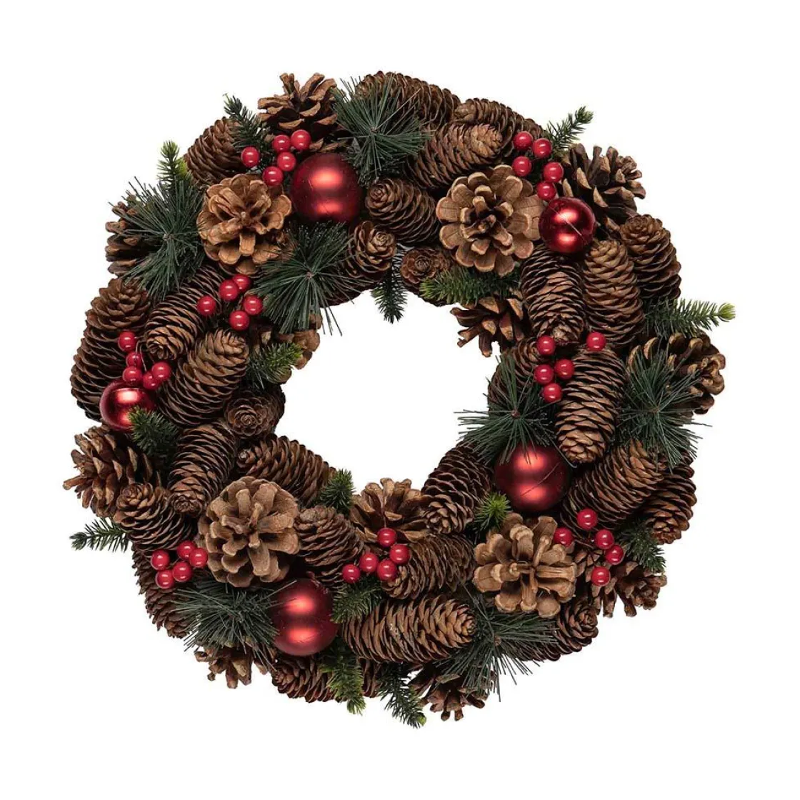 Kremmerhuset Julekrans| Kunstige Blomster|Juletrær Og Julegrønt