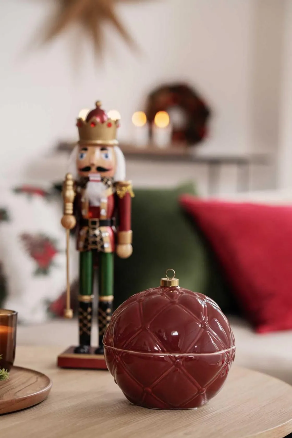 Kremmerhuset Julekrukke rød| Julepynt