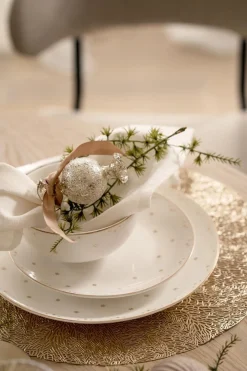 Kremmerhuset Julekule Candy Sølv| Julekuler