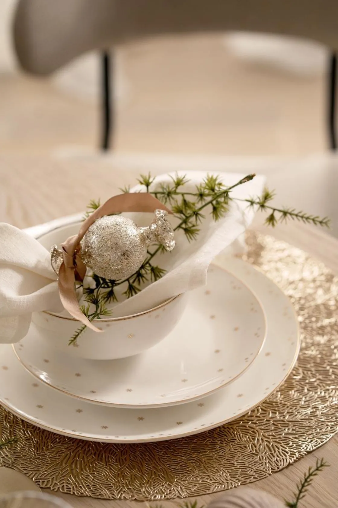 Kremmerhuset Julekule Candy Sølv| Julekuler