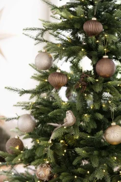 Kremmerhuset Julekule Glitter 4 pack Gull| Julekuler