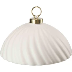 Kremmerhuset Julekule krukke hvit| Gavetips|Julepynt