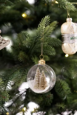 Kremmerhuset Julekule med gulltrær| Julekuler