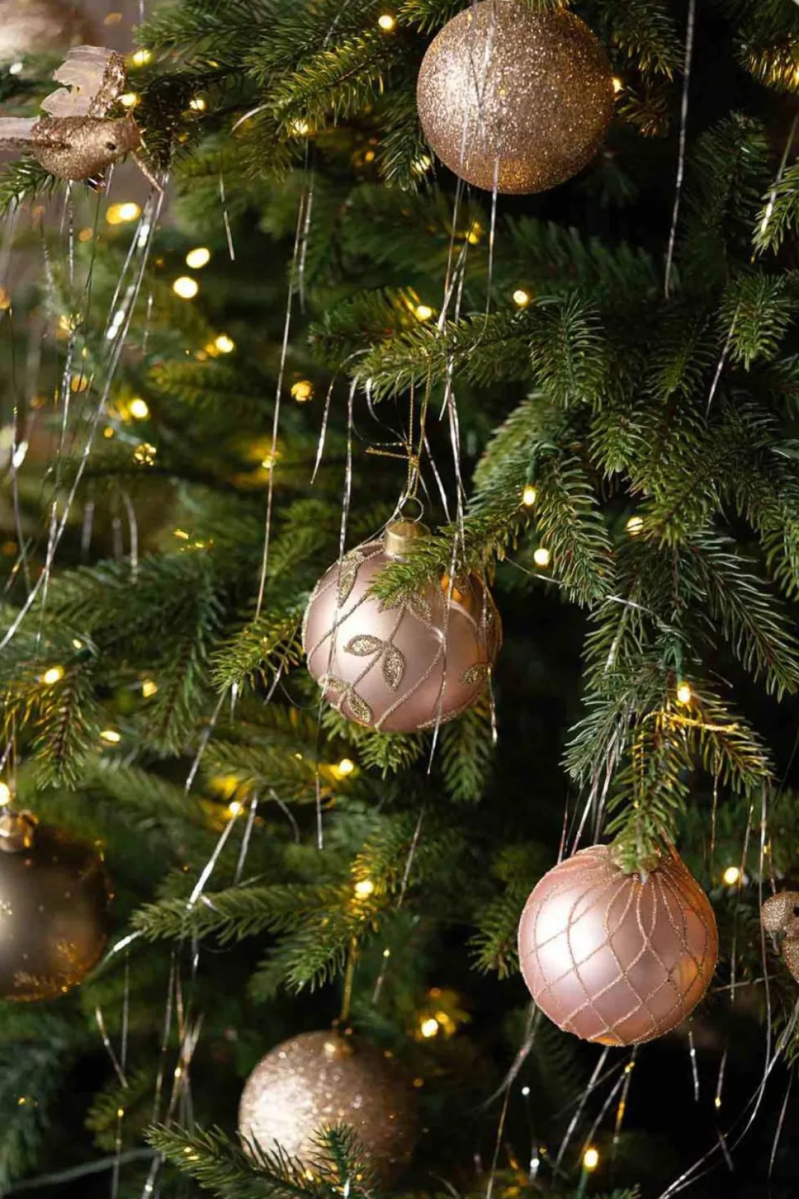 Kremmerhuset Julekule Rose rosa| Julekuler