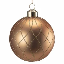 Kremmerhuset Julekule sparkle gull| Julekuler