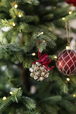 Kremmerhuset Julekule sparkle rød| Julekuler